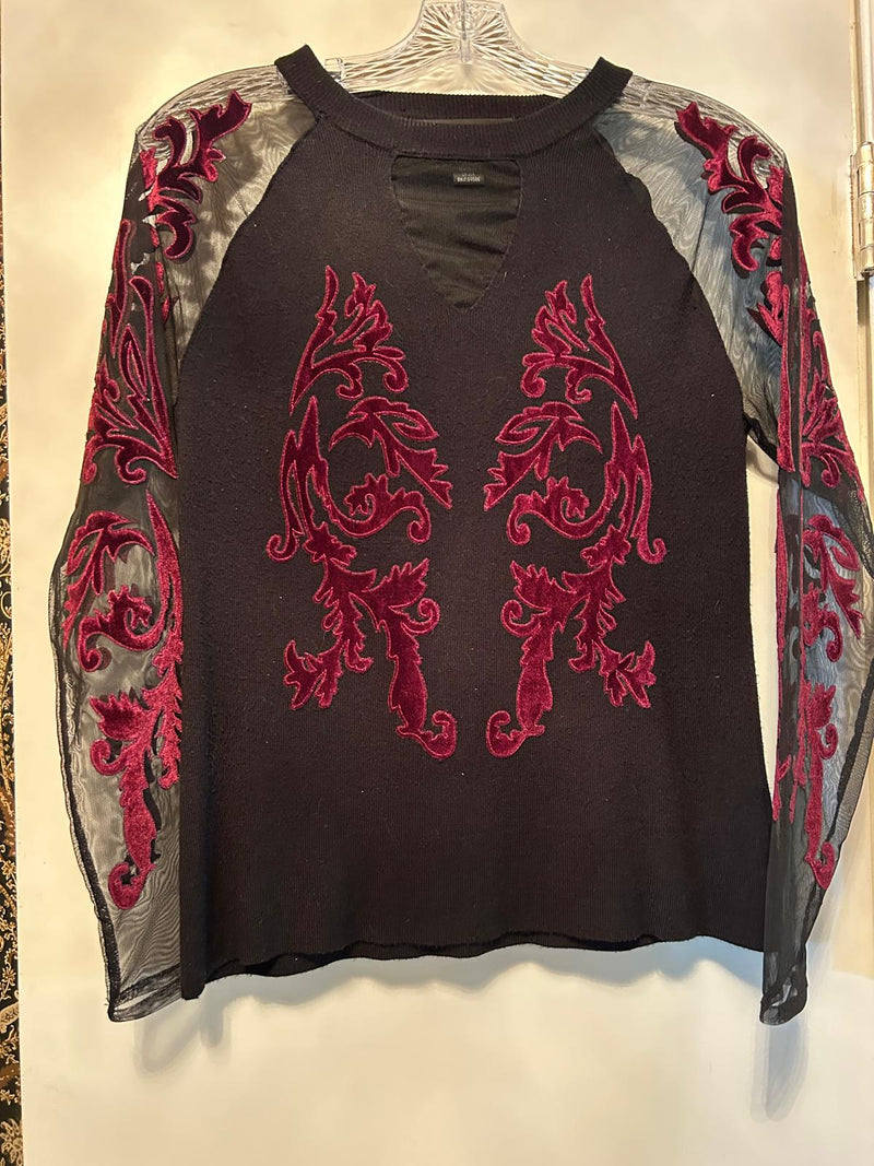 Long Sleeve Round Neck